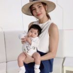 แม่อุ้มขอเปรี้ยวบ้าง โชว์เลี้ยง น้องดิสนีย์ แต่คนแห่โฟกัสบักแตงโม สาวๆอิจฉา