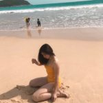 ทะเลเดือด! โสรยา ลูกยางสาวชลบุรี โชว์ชุดว่ายน้ำสุดเซ็กซี่ ริมชายหาดภูเก็ต