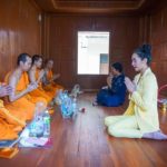 เบลล่า จัดบุญหนัก สร้างเรือนไทยถวายวัด โปรเจ็กต์ต่อไปเตรียมสร้าง พระใหญ่