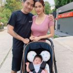 แม่อุ้มขอเปรี้ยวบ้าง โชว์เลี้ยง น้องดิสนีย์ แต่คนแห่โฟกัสบักแตงโม สาวๆอิจฉา