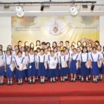 นร.มาแตร์เดอี ร่วมโครงการดนตรีกล่อมใจ สร้างความสุขให้คนไข้ รพ.ตำรวจ
