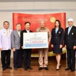 วปอ.57 มอบ 1.4 ล้านให้รพ.ตำรวจ หนุนวิจัยรักษาข้อเข่าด้วยเทคโนโลยีชั้นสูง