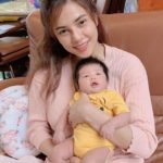 แม่อุ้มขอเปรี้ยวบ้าง โชว์เลี้ยง น้องดิสนีย์ แต่คนแห่โฟกัสบักแตงโม สาวๆอิจฉา