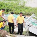 ผวาทรุดเพิ่ม! โยธาฯ พบสาเหตุแล้ว เร่งแก้ไขทางจักรยานริมโขงพังถล่ม