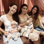 ญาญ่า-คิมเบอร์ลี่ ช่วย มาร์กี้ิ เลี้ยงสองแฝด มีก้า-มีญ่า แฟนๆแห่ชม อุ้มหลานเก่งมาก