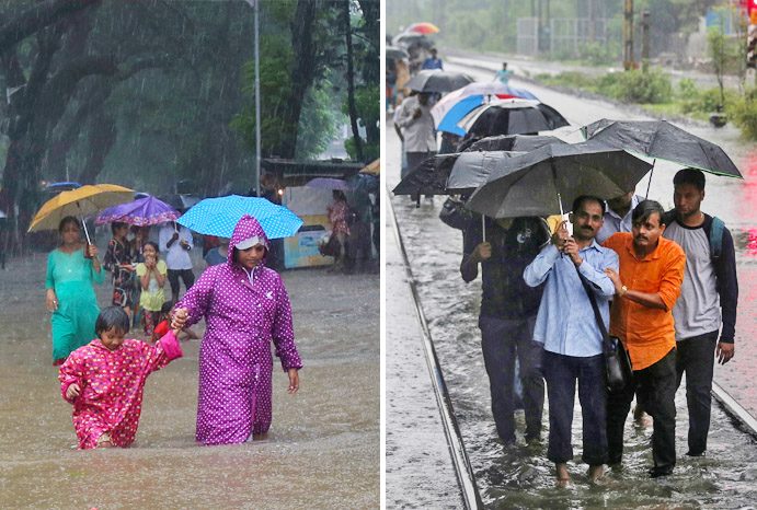 ฝนมรสุมถล่มหนัก