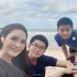 จะฝากชีวิตกับใครได้! อรอนงค์ เผยภาพลูกโต ฉายแววหล่อ เคียงข้างแม่ - ต่าย ให้กำลังใจ