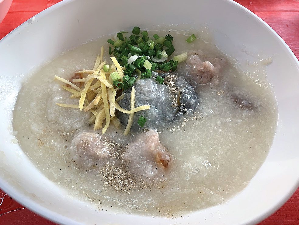 โจ๊กหมูสูตรฮ่องกง