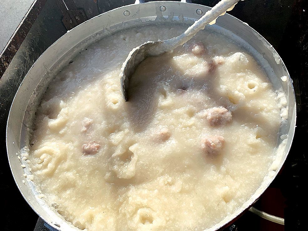 โจ๊กหมูสูตรฮ่องกง