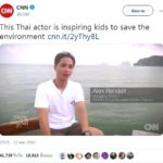 ดีต่อใจ! อเล็กซ์ ปลื้ม CNN ตีข่าวยกย่อง ดาราไทยผู้สร้างแรงบันดาลใจให้เด็ก-รักษ์สิ่งแวดล้อม