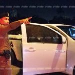 กระบะเลือดร้อน! ถูกรถบรรทุกหอยขับปาดหน้า ชักปืนไล่ยิงผัว-เมียกลางหาดใหญ่