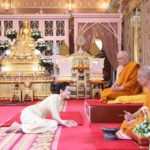 เจ้าคุณพระสินีนาฏ พิลาสกัลยาณี เข้าเฝ้าพระสังฆราช ถวายสักการะพระราชสรีรางคาร