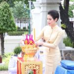 เจ้าคุณพระสินีนาฏ พิลาสกัลยาณี เข้าเฝ้าพระสังฆราช ถวายสักการะพระราชสรีรางคาร