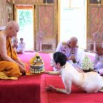 เจ้าคุณพระสินีนาฏ พิลาสกัลยาณี เข้าเฝ้าพระสังฆราช ถวายสักการะพระราชสรีรางคาร