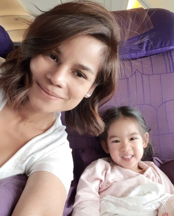 แม่โอป กับ น้องอลิน