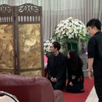 สุดอาลัย ครอบครัวรากแก่น รดน้ำศพ คุณพ่อเทพบุตร บรรยากาศสุดเศร้า