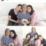 วันแม่ เหล่าคนบันเทิง แห่ลงรูปคู่ ญาญ่า หอบพวงมาลัยกราบตัก แม่แก้ว