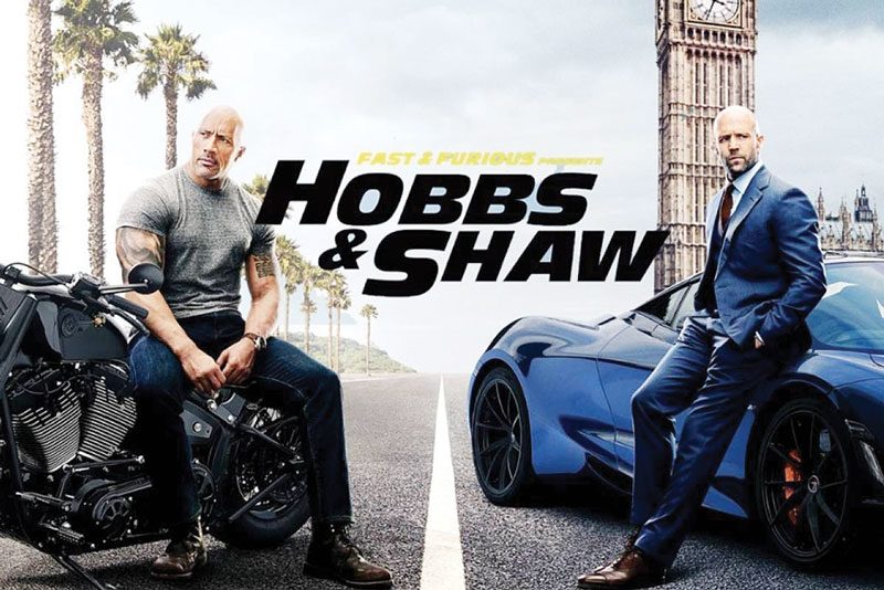 ‘Hobbs & Shaw’ รั้งแชมป์ต่อเนื่อง