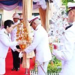 ท่านผู้หญิงจรุงจิตต์ ออกรับ เครื่องราชสักการะพระพันปีหลวง