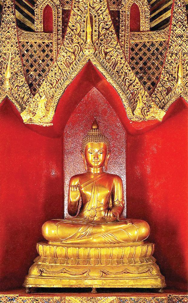 พระนั่ง วัดพระแก้ว ปางขอฝน