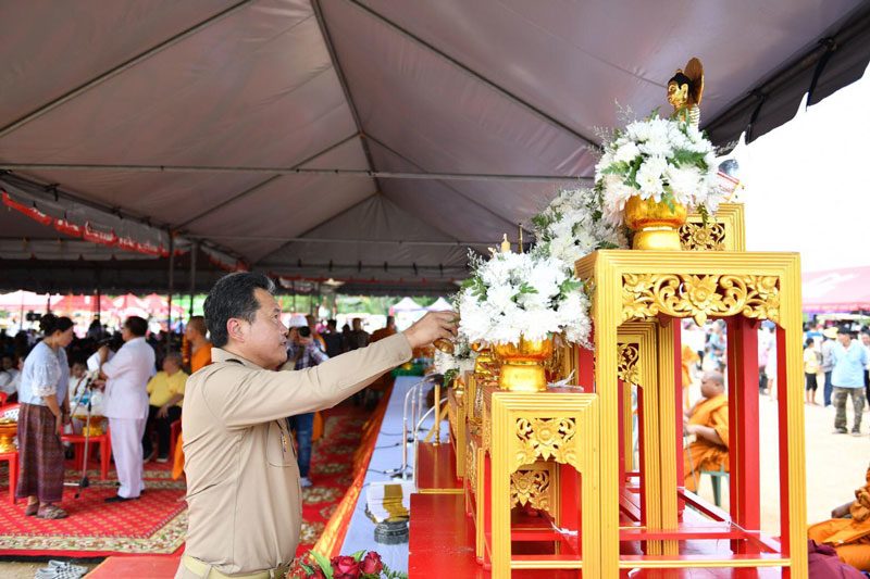 บวงสรวง-ปฏิสังขรณ์ วัดกก(ร้าง)