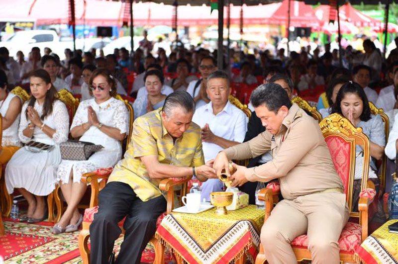 บวงสรวง-ปฏิสังขรณ์ วัดกก(ร้าง)