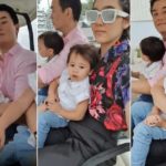 ไม่ธรรมดา สายฟ้า-พายุ ทายาทหมื่นล้าน น็อต-ชมพู่ พาลูกนั่งรถชมโรงงาน ตื่นตาตื่นใจ(คลิป)