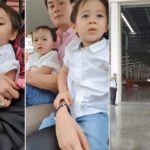 ไม่ธรรมดา สายฟ้า-พายุ ทายาทหมื่นล้าน น็อต-ชมพู่ พาลูกนั่งรถชมโรงงาน ตื่นตาตื่นใจ(คลิป)