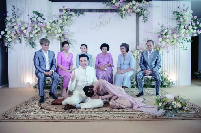 ‘โดม-เมทัล’เข้าพิธีวิวาห์สุดอบอุ่น