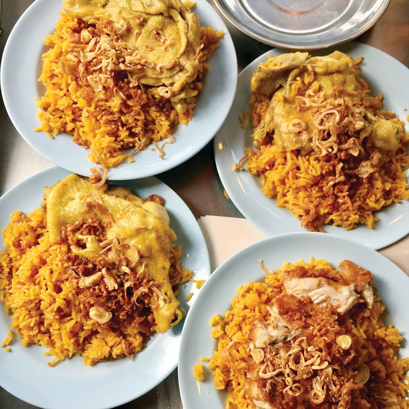 ไก่ทอดใบไม้