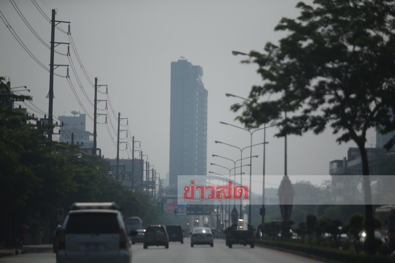 บรรยากาศบริเวณถนนในกรุงเทพฯเช้านี้