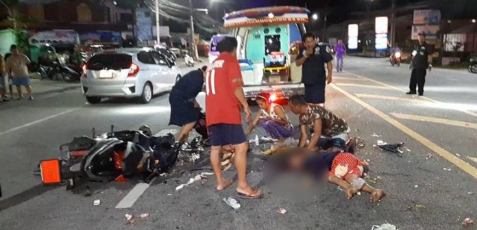 กระบะกลับรถกะทันหัน