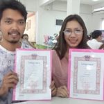 คู่รักสงขลา ถือฤกษ์วันที่ 9 เดือน 9 ปี 19 แห่จดทะเบียนสมรส เชื่อเป็นเลขมงคล