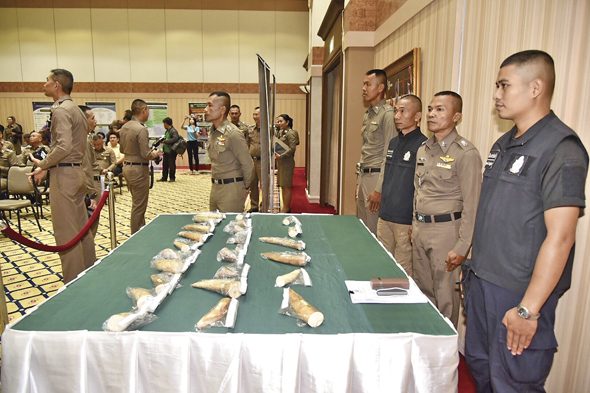 ‘บิ๊กอวบ’ปิดศูนย์ปราบงาช้างสำเร็จ-ยึดของกลาง990ล้านไซเตสปลดไทยพ้นแบล็กลิสต์