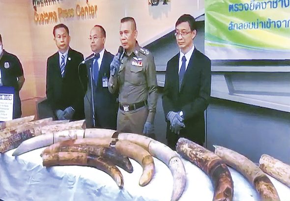 ‘บิ๊กอวบ’ปิดศูนย์ปราบงาช้างสำเร็จ-ยึดของกลาง990ล้านไซเตสปลดไทยพ้นแบล็กลิสต์