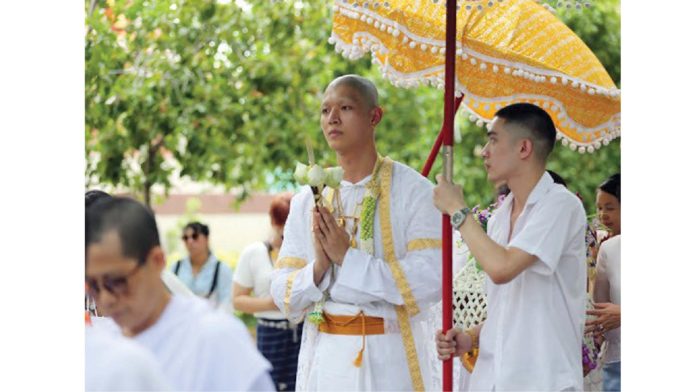‘ก็อต-อิทธิพัทธ์’ปลงผมบวชทดแทนคุณ ได้รับฉายา‘สุภกิจโจ’แปลว่าผู้มีกิจอันงาม