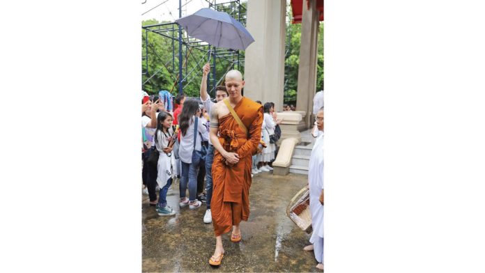 ‘ก็อต-อิทธิพัทธ์’ปลงผมบวชทดแทนคุณ ได้รับฉายา‘สุภกิจโจ’แปลว่าผู้มีกิจอันงาม