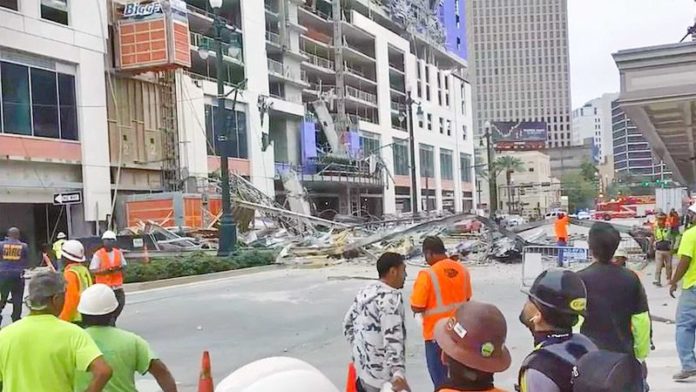 ระทึกโรงแรมดังพังถล่ม