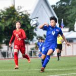 ธนีกานต์ ช่วยชบาแก้ว แบ่งแต้ม เวียดนาม เปิด ฟุตบอลหญิง ซีเกมส์