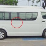 สาวดวงดับ! นั่งรถตู้เข้ากรุงฯ วัยรุ่นไล่ยิงกันกระสุนพลาดโดนรถเจาะท้องร้องลั่น