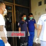 หนุ่มดับอนาถ! โมโหประตูล็อกใช้เท้าถีบกระจกแตกบาดขาเลือดอาบ นอนสิ้นใจหน้าบ้าน