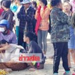 แม่ทรุดร้องไห้เป็นลม! ลูกชายหัวเรี่ยวหัวแรงโดนเสาไฟฟาทั้งต้นล้มทับหัวดับคาที่