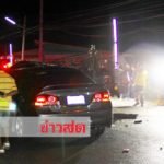 หนูน้อยสิ้นใจสลด! พ่อขับกระบะแซงประสานงารถ‘ด.ต.’แหลกทั้งคู่เจ็บระนาว(คลิป)