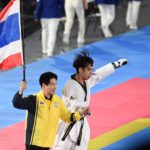 ณัฐภัทร ถล่มจอมเตะปินส์ยับ คว้าทองที่ 2 เทควันโด ซีเกมส์