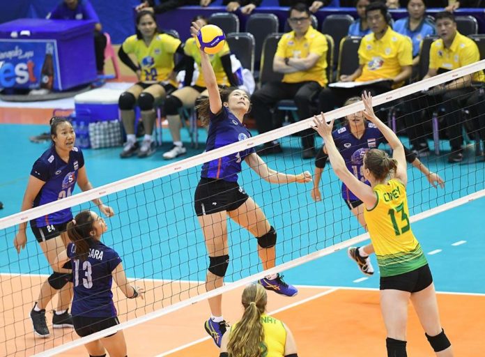 วอลเลย์สาวไทย