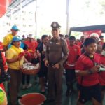 ตร.บางเขน แจกหน้ากากอนามัย-ประชาสัมพันธ์ป้องกัน ฝุ่นพื้นที่ให้ปชช.ในพื้นที่