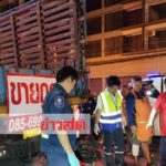 ใกล้ผ่านเบญจเพส! หนุ่มบิดคาวาซากิ พุ่งทะยานเสยท้ายสิบล้อสนั่นดับคาถนน