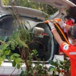 ชนต้นไม้ไฟท่วม! หนุ่มผู้บริหารโชว์รูมรถแบรนด์ดังดับสลดคาซาก แม่เห็นศพเป็นลม