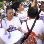 “เดินเชียร์ลุง” เริ่มแล้ว หมอเหรียญทอง-ผู้กองปูเค็ม คนดังแห่ร่วม คุมเข้มเหตุอันตราย(คลิป)