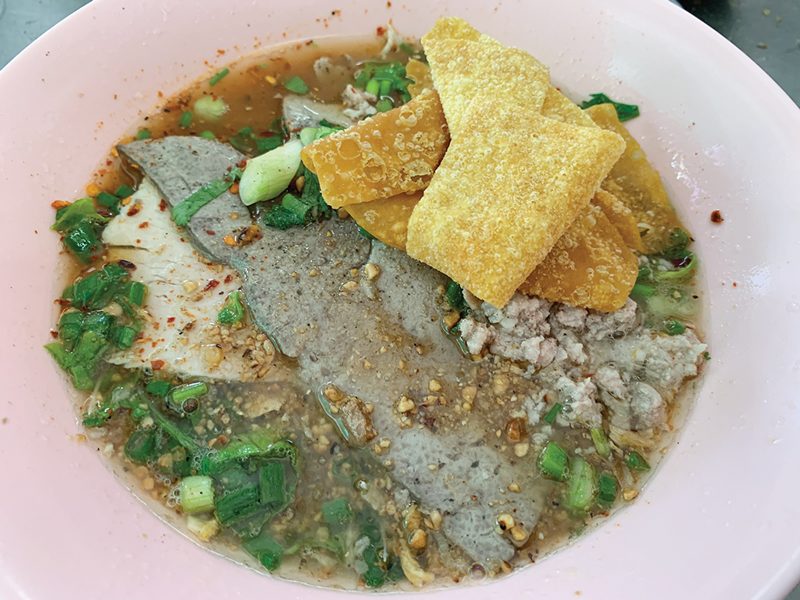 ก๋วยเตี๋ยวหมูต้มยำ ป้าแตง
